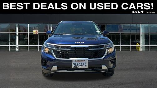 Ocean Blue 2024 Kia Seltos EX