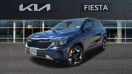Ocean Blue 2024 Kia Seltos EX