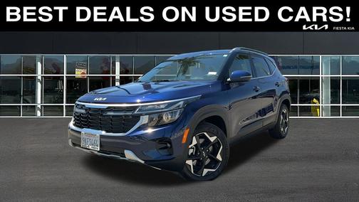 Ocean Blue 2024 Kia Seltos EX