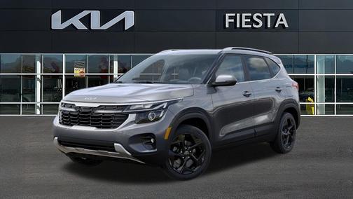 Steel Gray 2026 Kia Seltos EX