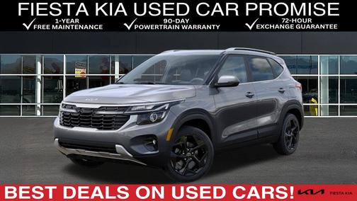 Steel Gray 2026 Kia Seltos EX
