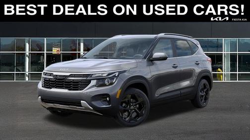 Steel Gray 2026 Kia Seltos EX