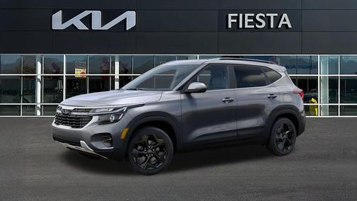 Steel Gray 2026 Kia Seltos EX