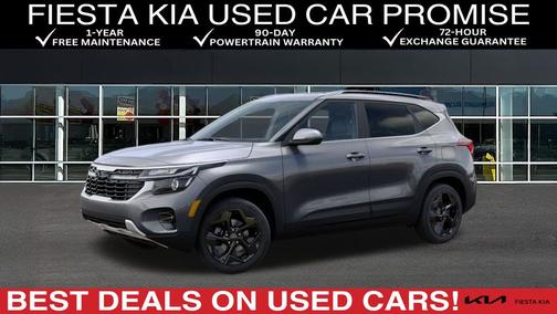 Steel Gray 2026 Kia Seltos EX
