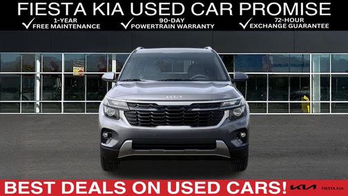 Steel Gray 2026 Kia Seltos EX