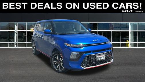 Neptune Blue 2022 Kia Soul GT-Line