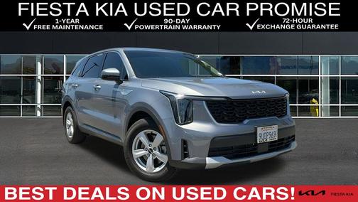 Silver 2025 Kia Sorento LX