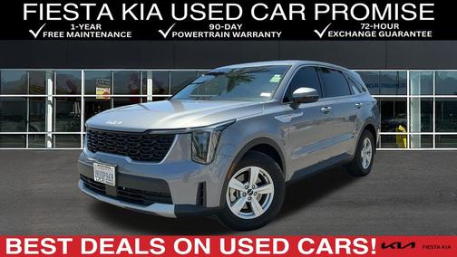 Silver 2025 Kia Sorento LX