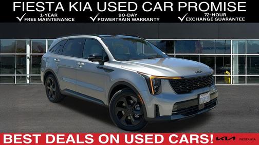 Steel Gray 2026 Kia Sorento Hybrid X-Line SX Prestige
