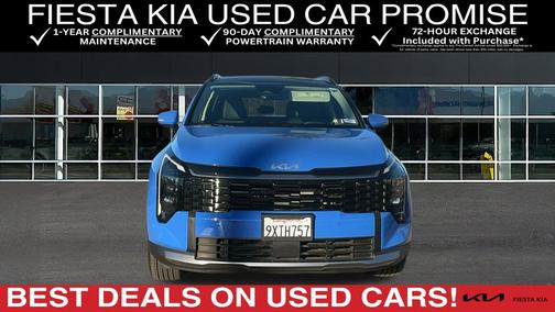 Blue 2026 Kia Sportage EX