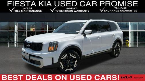 White Pearl 2024 Kia Telluride EX