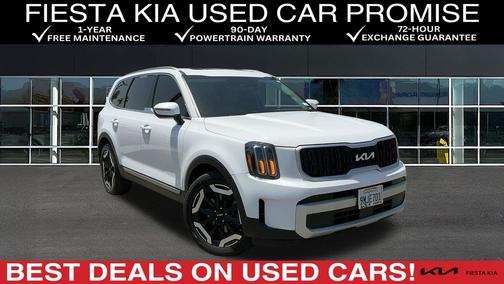 White Pearl 2024 Kia Telluride EX