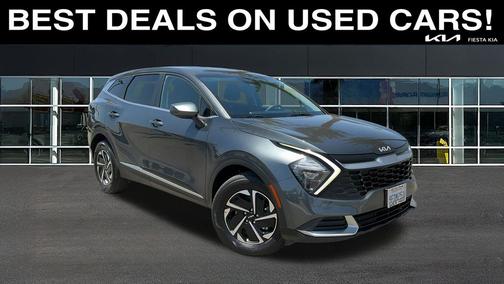 Gray 2023 Kia Sportage Hybrid LX
