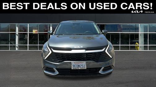 Gray 2023 Kia Sportage Hybrid LX