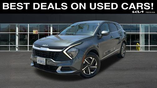 Gray 2023 Kia Sportage Hybrid LX