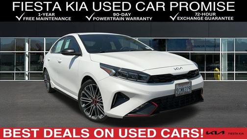 Snow White Pearl 2023 Kia Forte GT