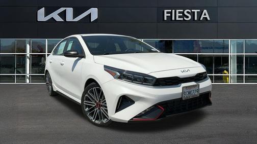 Snow White Pearl 2023 Kia Forte GT