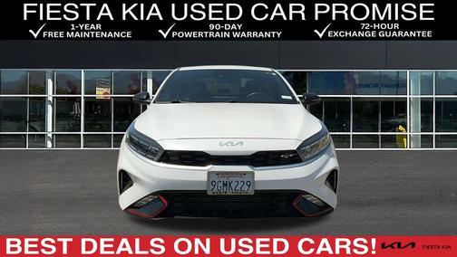 Snow White Pearl 2023 Kia Forte GT