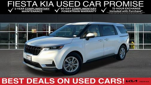 Snow White Pearl 2024 Kia Carnival LX