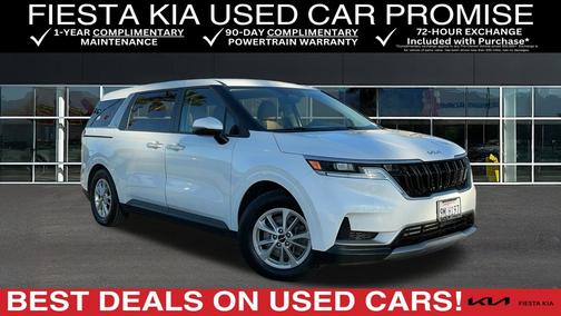 Snow White Pearl 2024 Kia Carnival LX