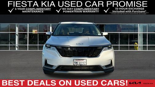 Snow White Pearl 2024 Kia Carnival LX