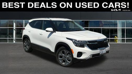 Snow White Pearl 2024 Kia Seltos S