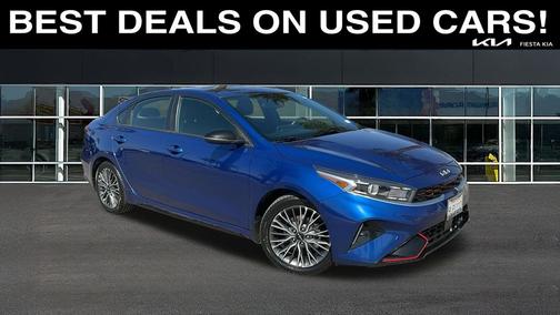 Deep Sea Blue 2024 Kia Forte GT-Line