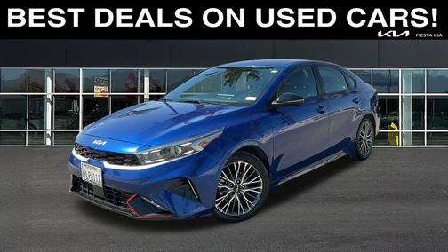 Deep Sea Blue 2024 Kia Forte GT-Line