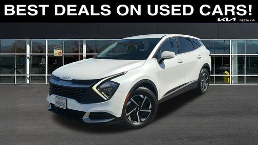 Snow White Pearl 2023 Kia Sportage Hybrid LX