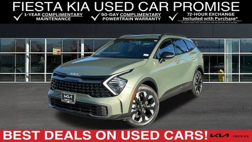 Green 2024 Kia Sportage X-Line