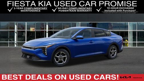 Deep Sea Blue 2026 Kia K4 LXS