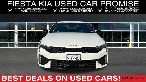 Snow White Pearl 2025 Kia K5 GT-Line