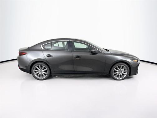 Machine Gray Metallic 2026 Mazda Mazda3 FWD w/Preferred Package
