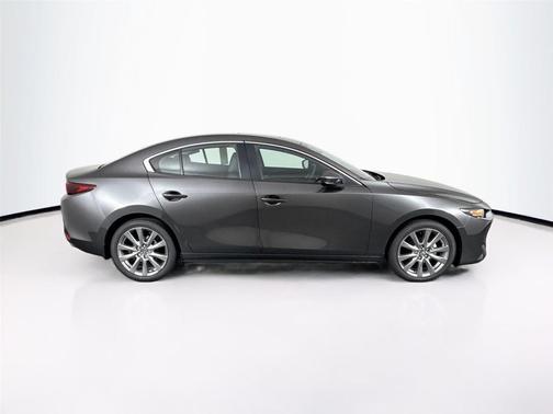 Machine Gray Metallic 2026 Mazda Mazda3 FWD w/Preferred Package