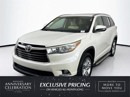 Blizzard Pearl 2016 Toyota Highlander Limited