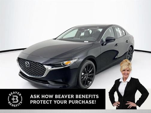 Jet Black Mica 2026 Mazda Mazda3 2.5 S Select Sport