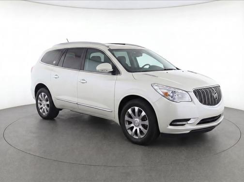 White 2017 Buick Enclave Leather
