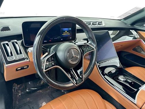Nautical Blue Metallic 2022 Mercedes-Benz S-Class 4MATIC
