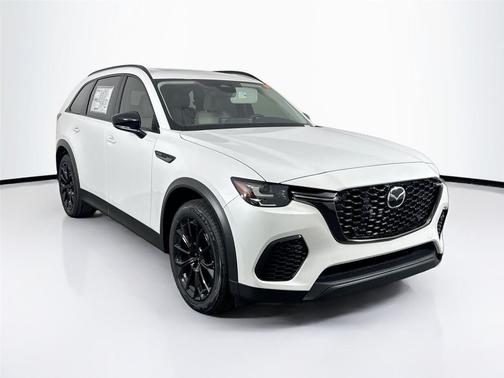 Rhodium White Premium 2026 Mazda CX-70 3.3 Turbo Preferred