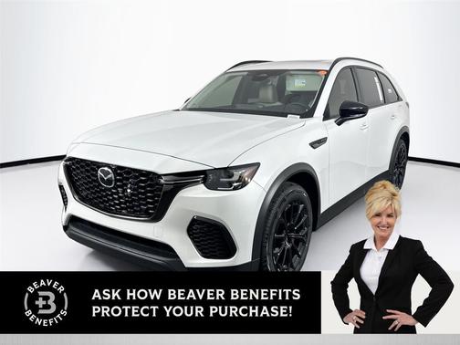 Rhodium White Premium 2026 Mazda CX-70 3.3 Turbo Preferred