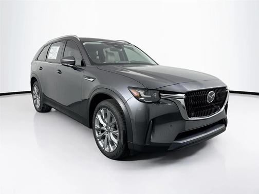 Machine Gray Metallic 2026 Mazda CX-90 PHEV Preferred