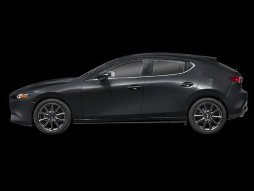 Jet Black Mica 2026 Mazda Mazda3 FWD w/Preferred Package