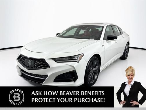 Platinum White Pearl 2023 Acura TLX A-Spec
