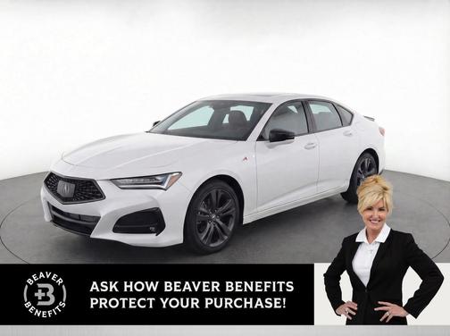 Platinum White Pearl 2023 Acura TLX A-Spec