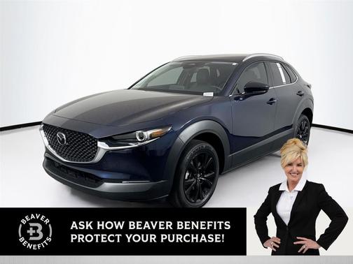 Deep Crystal Blue Mica 2025 Mazda CX-30 2.5 S Select Sport