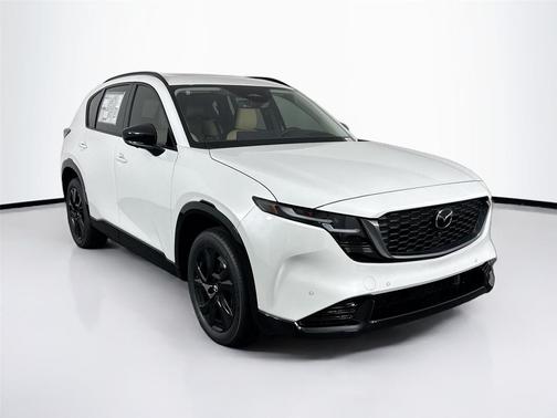 Rhodium White Metallic 2026 Mazda CX-5 2.5 S Premium Plus Package