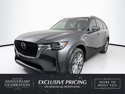Machine Gray Metallic 2026 Mazda CX-90 PHEV Preferred