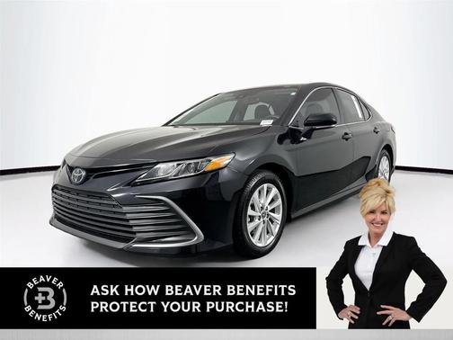 Midnight Black Metallic 2023 Toyota Camry LE