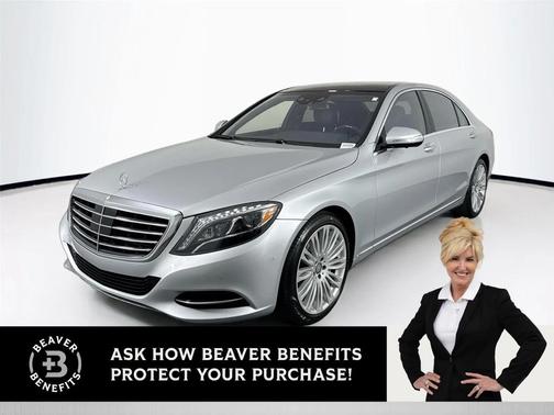 Silver 2015 Mercedes-Benz S-Class S 550