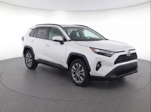 White 2023 Toyota RAV4 XLE Premium